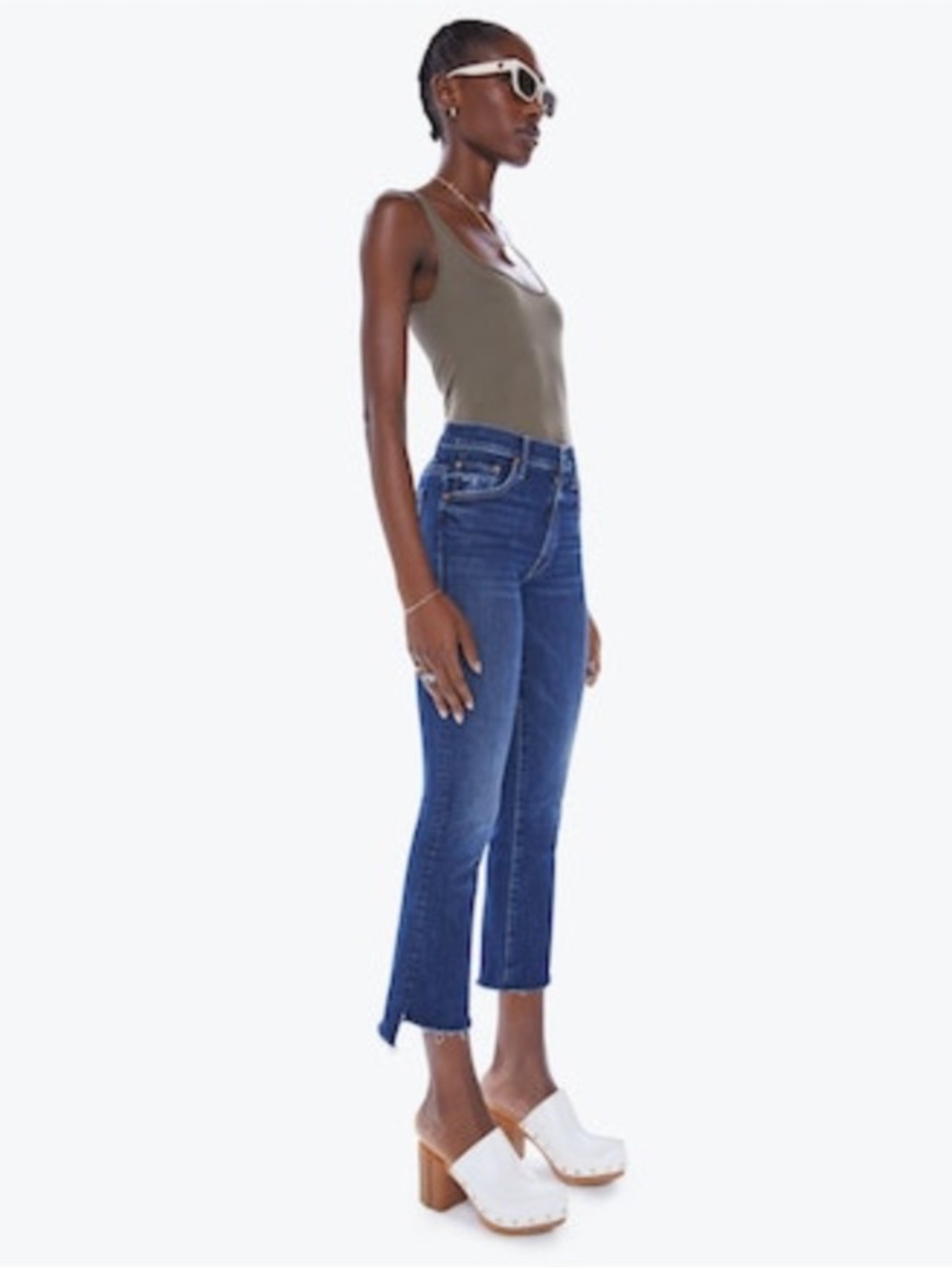 MOTHER denim insider step fray Teaming Up size 29